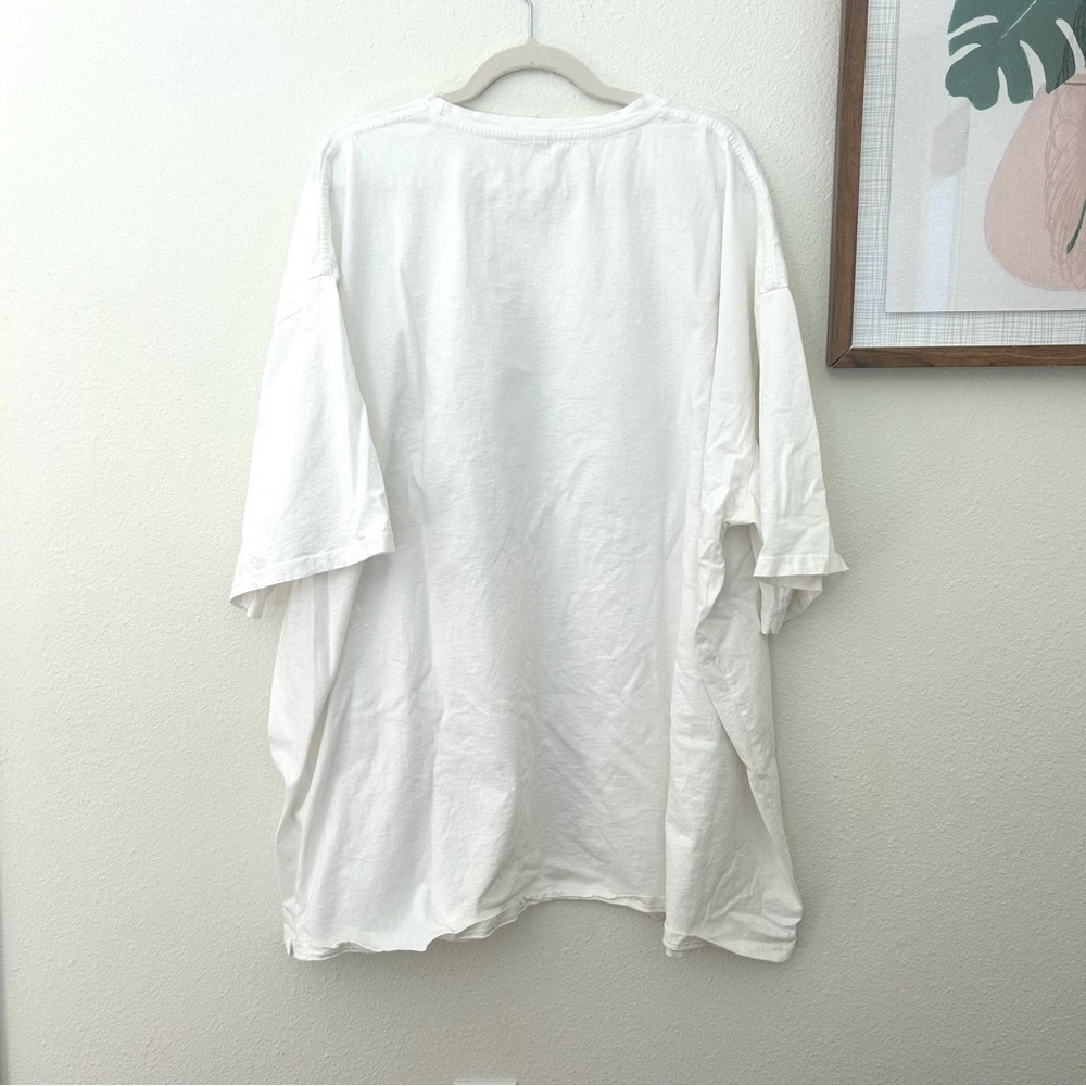 Dolly Parton Graphic Tee Shirt Top Floral Country Music White Pink Size 7XL - Picture 7 of 10
